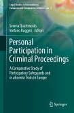 Personal Participation in Criminal Proceedings (eBook, PDF)