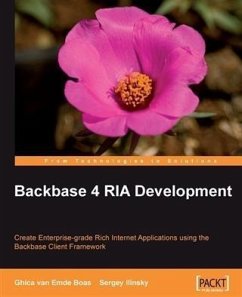 Cover Backbase 4 RIA Development (eBook, PDF)