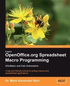 Learn OpenOffice.org Spreadsheet Macro Programming (eBook, PDF) - Bain, Mark Alexander