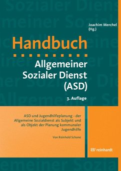 ASD und Jugendhilfeplanung - der Allgemeine Sozialdienst als Subjekt und als Objekt der Planung kommunaler Jugendhilfe (eBook, PDF) - Schone, Reinhold