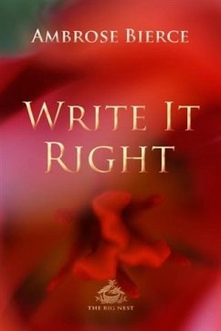 Write It Right (eBook, PDF) - Bierce, Ambrose
