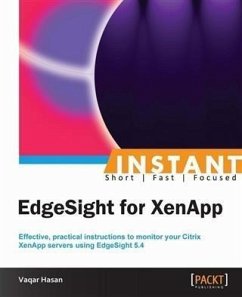 Instant EdgeSight for XenApp (eBook, PDF) - Hasan, Vaqar