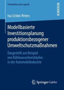 Modellbasierte Investitionsplanung produktionsbezogener Umweltschutzmaßnahmen (eBook, PDF) - Schlei-Peters, Ina