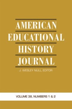 Cover American Educational History Journal (eBook, ePUB)