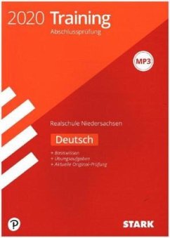 Training Abschlussprüfung Realschule 2020 - Deutsch - Niedersachsen, m. MP3-CD