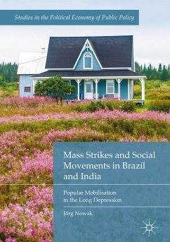Mass Strikes and Social Movements in Brazil and India (eBook, PDF) - Nowak, Jörg