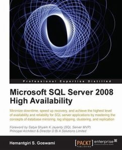 Microsoft SQL Server 2008 High Availability (eBook, PDF) - Goswami, Hemantgiri S.