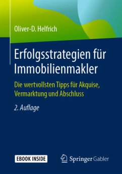 Erfolgsstrategien für Immobilienmakler, m. 1 Buch, m. 1 E-Book - Helfrich, Oliver-D.