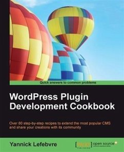 WordPress Plugin Development Cookbook (eBook, PDF) - Lefebvre, Yannick