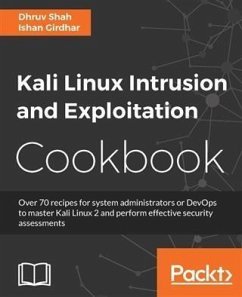 Cover Kali Linux Intrusion and Exploitation Cookbook (eBook, PDF)