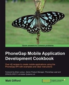 PhoneGap Mobile Application Development Cookbook (eBook, PDF) - Gifford, Matt