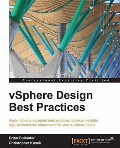 vSphere Design Best Practices (eBook, PDF) - Bolander, Brian