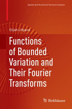 Functions of Bounded Variation and Their Fourier Transforms (eBook, PDF) - Liflyand, Elijah