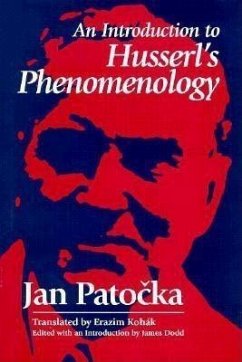 An Introduction to Husserl's Phenomenology (eBook, ePUB) - Patocka, Jan