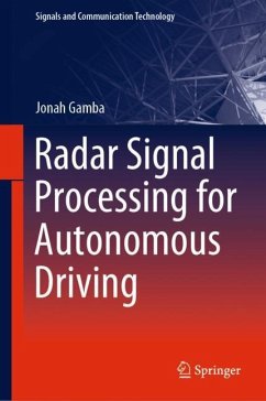 Radar Signal Processing for Autonomous Driving - Gamba, Jonah