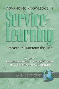 Advancing Knowledge in Service-Learning (eBook, ePUB)