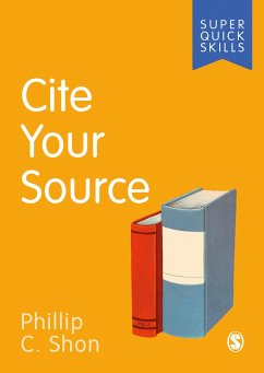 Cite Your Source (eBook, ePUB) - Shon, Phillip C.