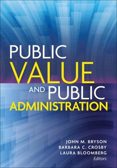 Public Value and Public Administration (eBook, ePUB)