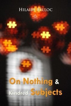 Cover On Nothing & Kindred Subjects (eBook, PDF)