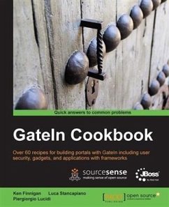 Cover GateIn Cookbook (eBook, PDF)