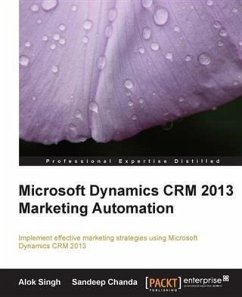 Cover Microsoft Dynamics CRM 2013 Marketing Automation (eBook, PDF)