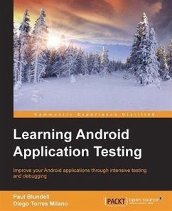 Learning Android Application Testing (eBook, PDF) - Blundell, Paul