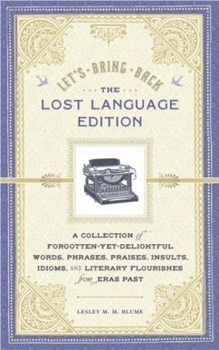 Let's Bring Back: The Lost Language Edition (eBook, PDF) Cover Let's Bring Back: The Lost Language Edition (eBook, PDF)