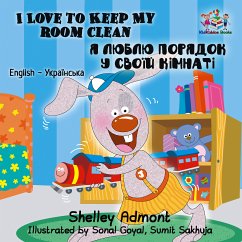 Cover I Love to Keep My Room Clean Я люблю порядок у своїй кімнаті (eBook, ePUB)