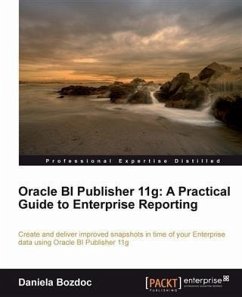Oracle BI Publisher 11g: A Practical Guide to Enterprise Reporting (eBook, PDF) - Bozdoc, Daniela
