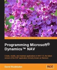 Programming Microsoft(R) Dynamics(TM) NAV (eBook, PDF) - Studebaker, David A.