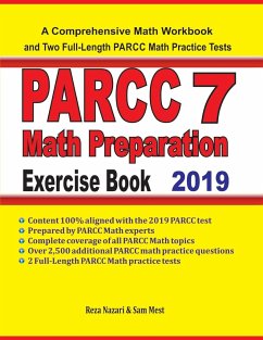 PARCC 7 Math Preparation Exercise Book - Nazari, Reza; Mest, Sam