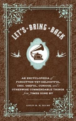 Cover Let's Bring Back (eBook, PDF)