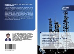 Analysis of Microstrip Patch Antenna for Radar Communication - Selvakumaran, Palanivelrajan;Mohanraj, Paranthaman