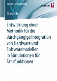 Entwicklung einer Methodik für die durchgängige Integration von Hardware und Softwaremodellen in Simulationen für Fahrfunktionen (eBook, PDF)