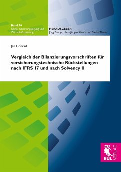 Vergleich der Bilanzierungsvorschriften für versicherungstechnische Rückstellungen nach IFRS 17 und nach Solvency II - Conrad, Jan