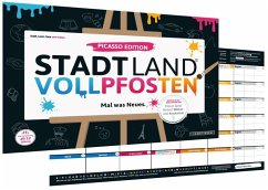 DENKRIESEN - Stadt Land VOLLPFOSTEN® - Picasso Edition - Mal Stadt Land FLUSS ZUM MALEN