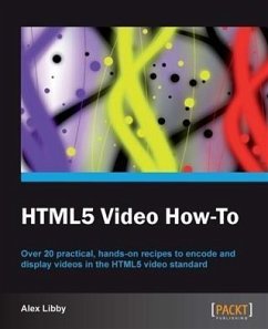 HTML5 Video How-to (eBook, PDF) - Libby, Alex