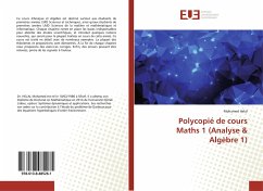 Polycopié de cours Maths 1 (Analyse & Algèbre 1) - Helal, Mohamed