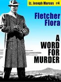 A Word For Murder: Lt. Joseph Marcus #4 (eBook, ePUB)