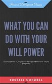 What you can do with your will power (eBook, ePUB)