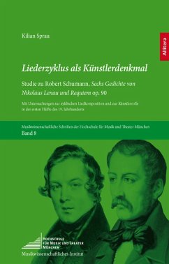 Liederzyklus als Künstlerdenkmal (eBook, PDF) - Sprau, Kilian