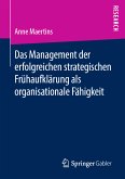 Das Management der erfolgreichen strategischen Frühaufklärung als organisationale Fähigkeit (eBook, PDF)