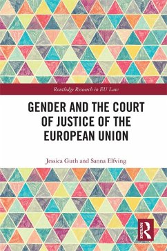 Cover Gender and the Court of Justice of the European Union (eBook, PDF)