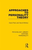 Approaches to Personality Theory (eBook, ePUB)