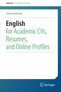 English for Academic CVs, Resumes, and Online Profiles (eBook, PDF) - Wallwork, Adrian