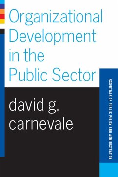 Cover Organizational Development In The Public Sector (eBook, ePUB)