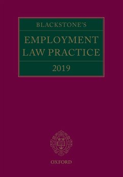 Blackstone's Employment Law Practice 2019 (eBook, PDF)