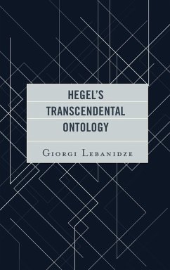 Cover Hegel's Transcendental Ontology (eBook, ePUB)