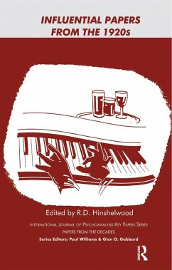 Influential Papers from the 1920s (eBook, ePUB) - Hinshelwood, R. D.