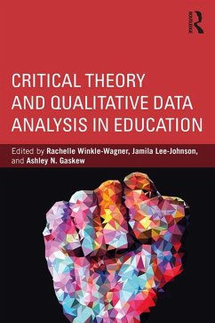 Cover Critical Theory and Qualitative Data Analysis in Education (eBook, PDF)